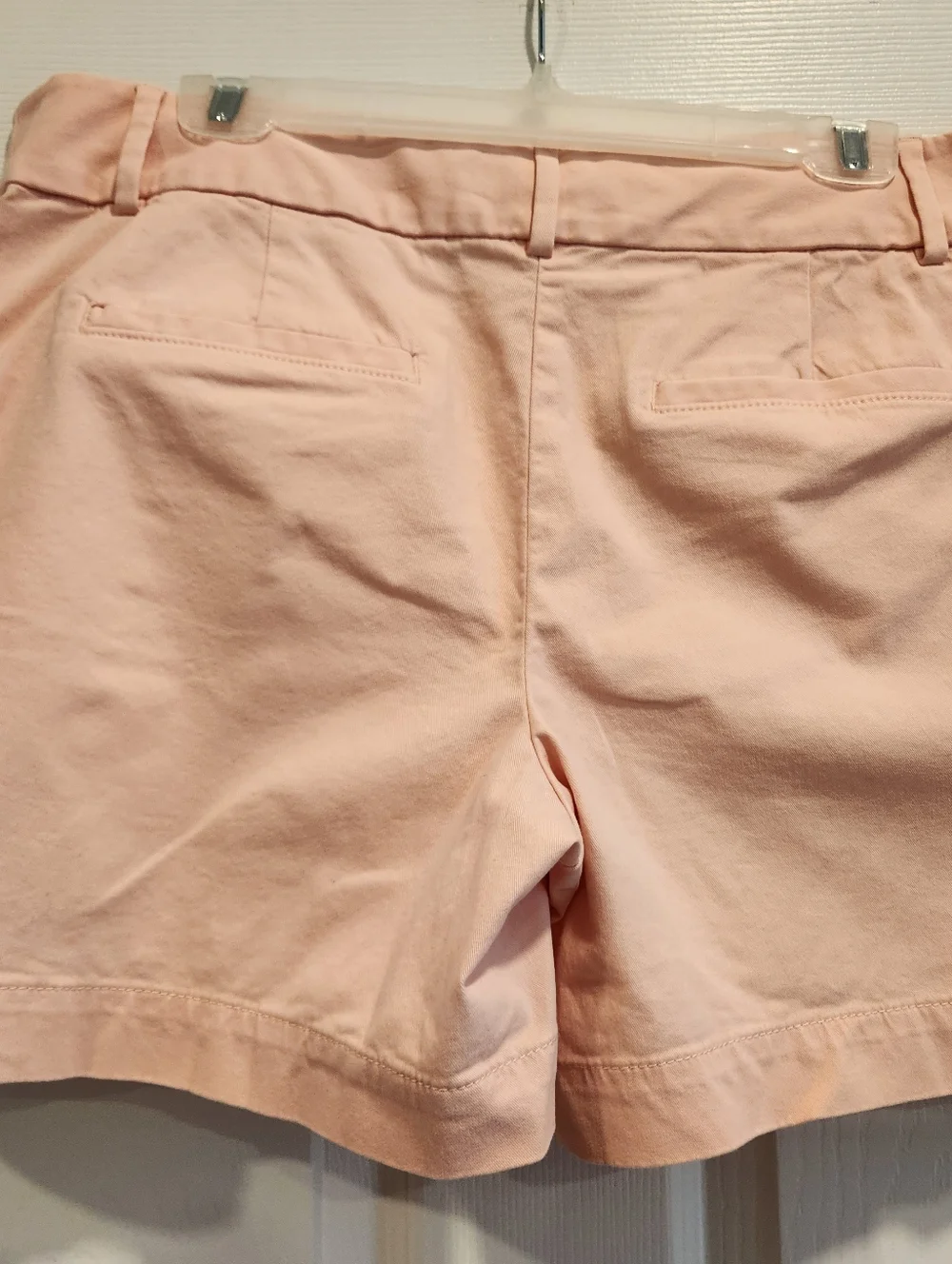 LOFT Riviera Pale Pink Shorts With 6" Inseam - Picture 3 of 8